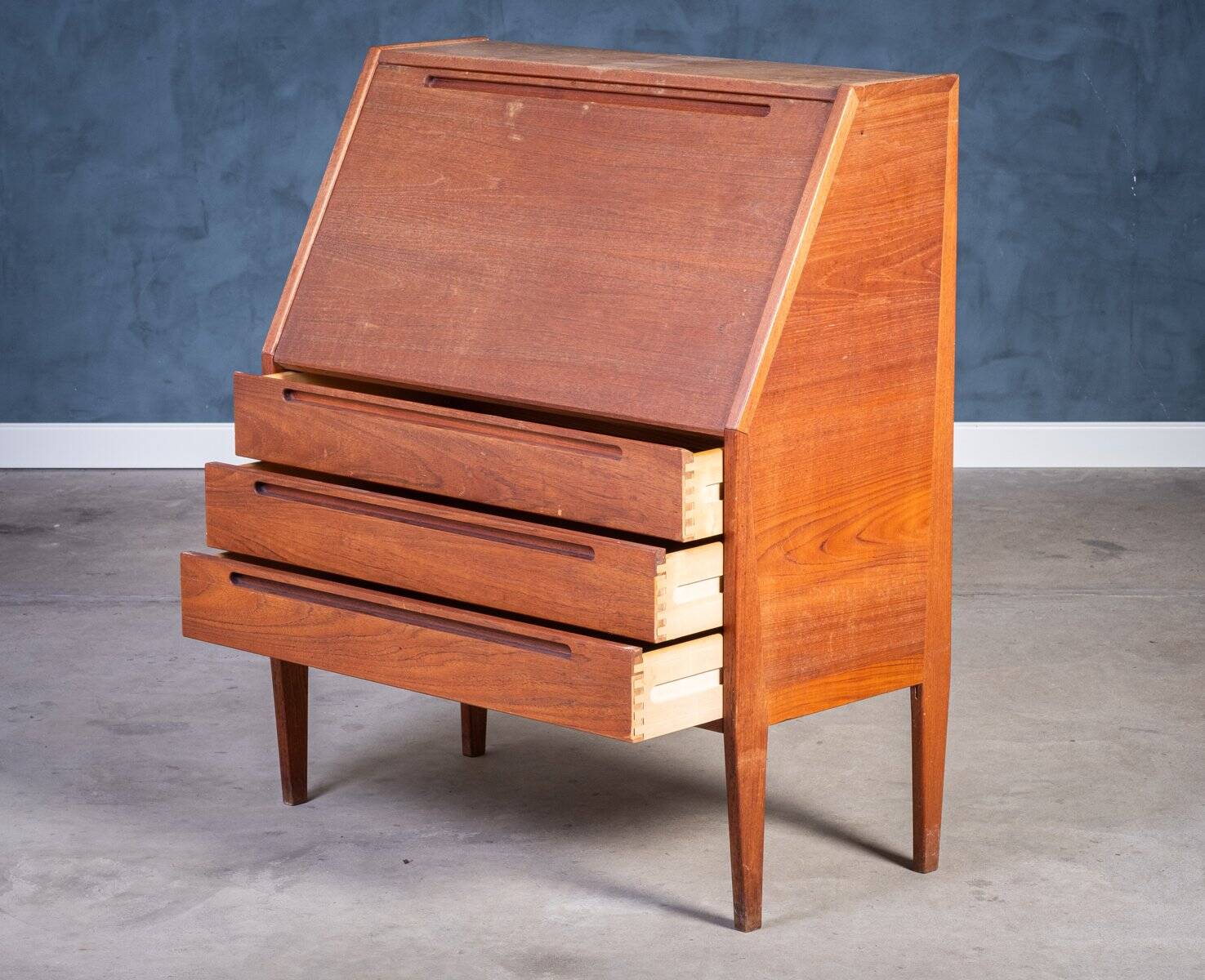 Vintage Teak Secretary by Nils Jonsson, 1960s