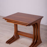 Teak pull out tables by V. Wilkins for G-Plan, 1970s