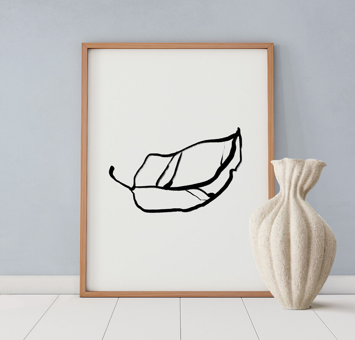 Botanical illustration giclee print, 50x70