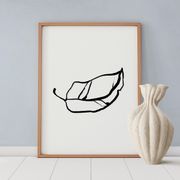Botanical illustration giclee print, 50x70