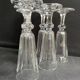 6 Baccarat/Saint Louis champagne flutes - 19th century