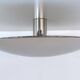 Florian Schulz Large Flush Mount Light Sela in polished Nickel, 1970s