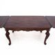 Antique table and chairs from the 19th century, Western Europe.