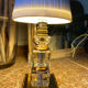 Modernist art deco lamp