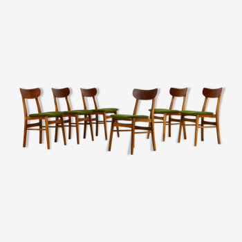 Lot de 6 chaises danoises, Farstrup Møbelfabrik 1960