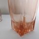 Set of 6 vintage old pink glasses