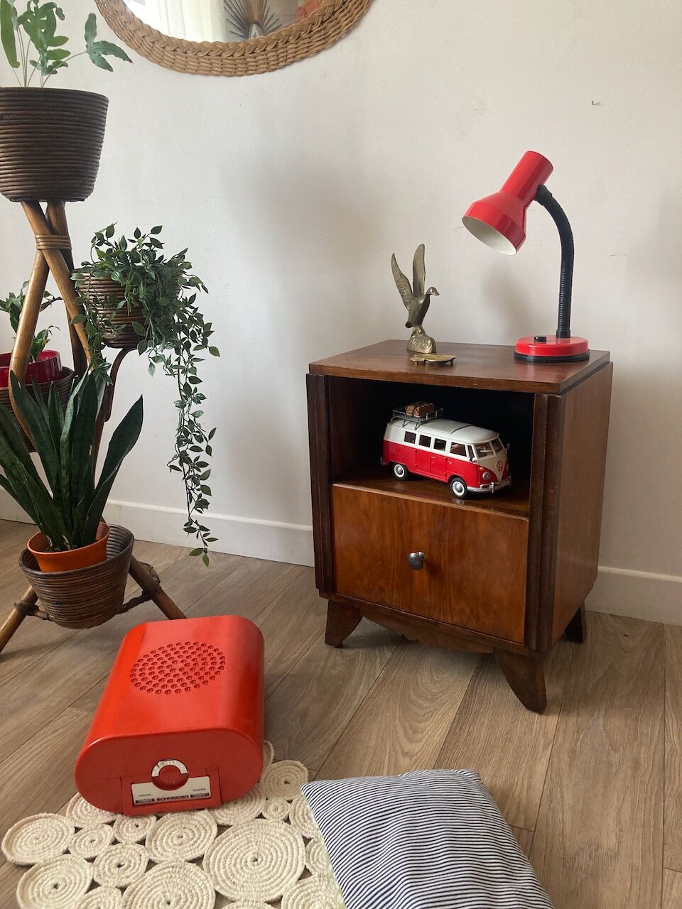Art Deco bedside table