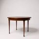 Table à manger ronde scandinave des années 60/70