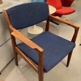 Pair of Erik Bush Scandinavian armchairs