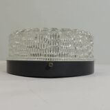 Vintage RZB ceiling light with bubble glass from the 1970s – Industrial wall light