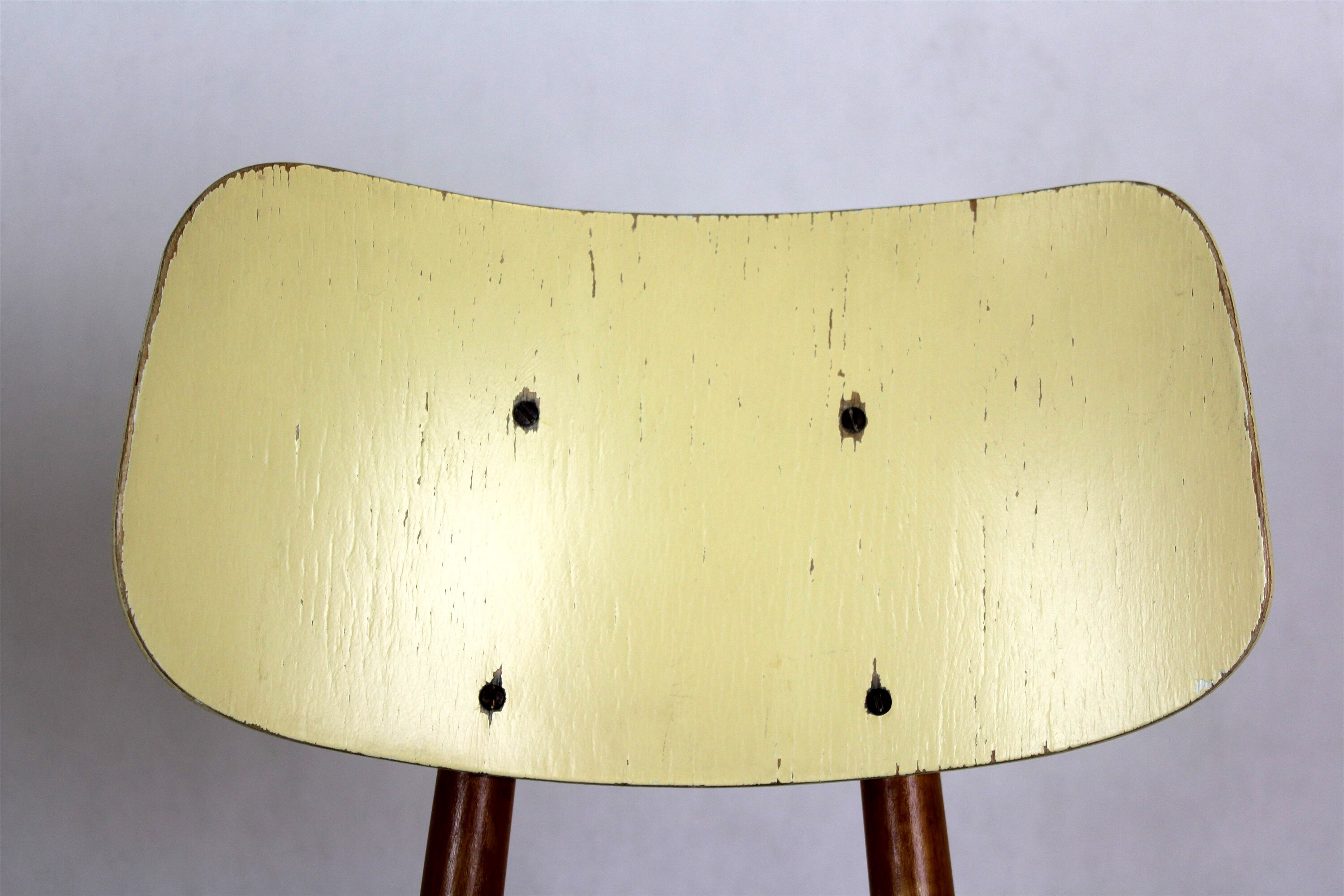 Set of 2 vintage wooden chairs from TON, 1960s