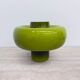 Mid-century design green glass Swedish table lamp, 1970s