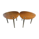 Set of 2 coffee tables Partroy by Pierre Cruège, 1950s