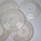 6 flat plates from Lunéville ironstone.