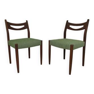 set of Scandinavian teak chairs from the 60s