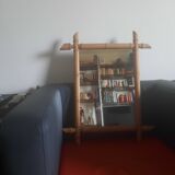 Vintage wooden mirror