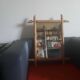 Vintage wooden mirror