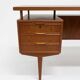 1960s Danish Teak Executive Desk