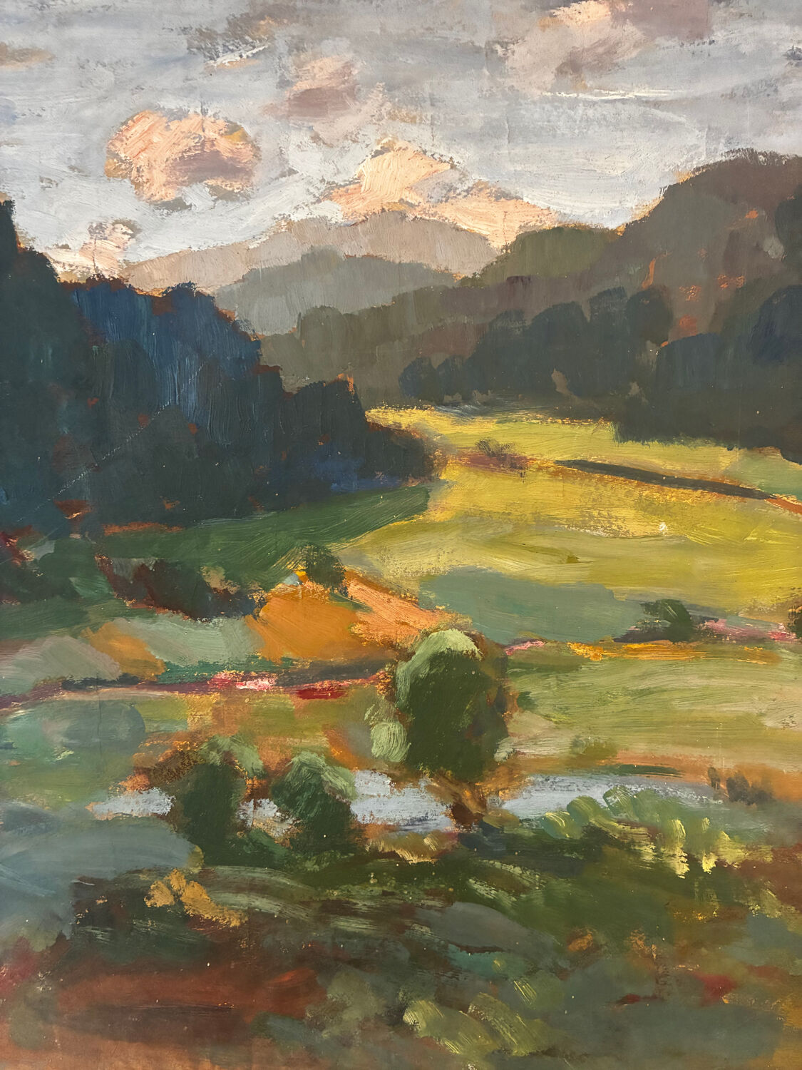 Mount Sainte Victoire, Robert Fleurent, 1950s