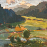 Mount Sainte Victoire, Robert Fleurent, 1950s