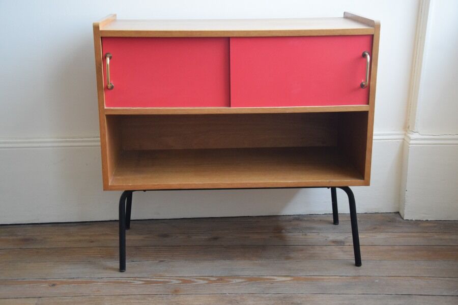 Enfilade furniture entrance TV 50-60 vintage design