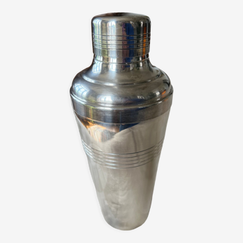 Silver metal shaker