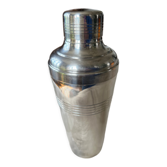 Silver metal shaker