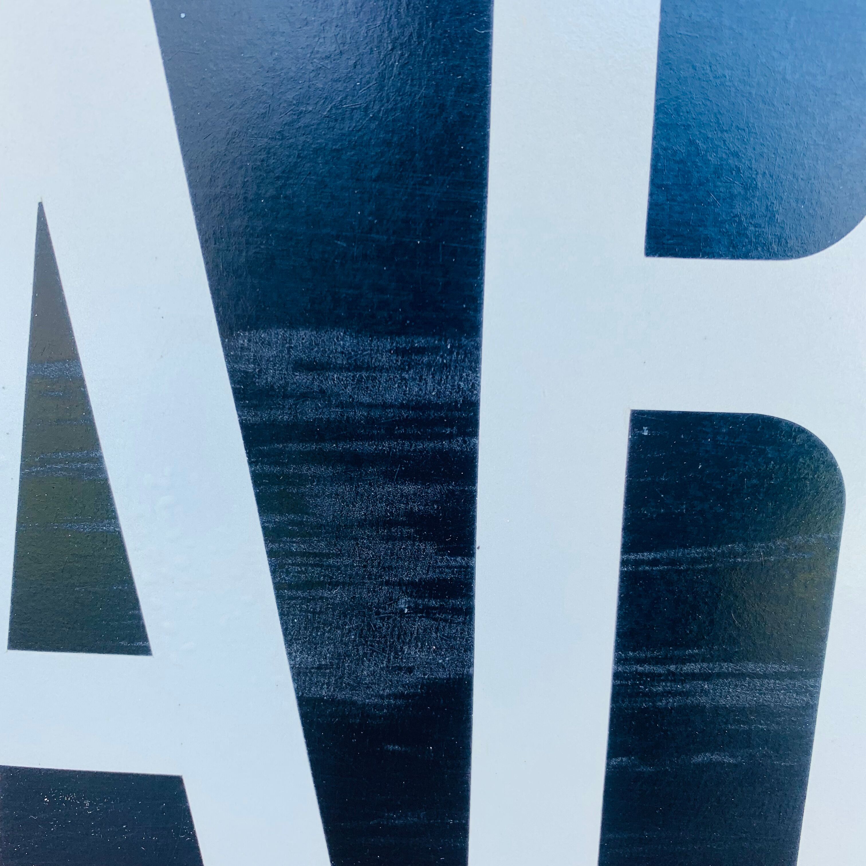 Panneau de gare « Arrêt »