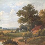 Panel oil: TM Hall's Animated Landscape