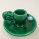 Vallauris earthenware candle holder