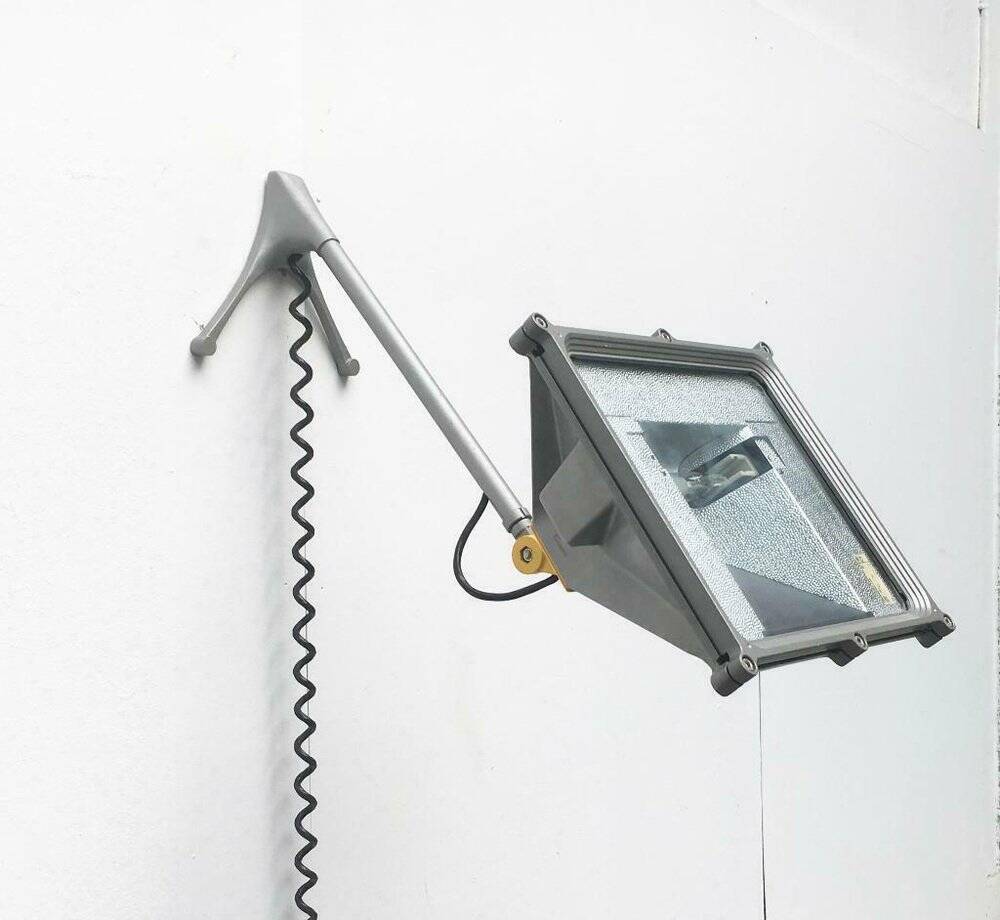 Vintage Italian wall lamp Lingotto by Renzo Piano for Iguzzini