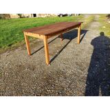Country farmhouse table in pine
