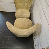 Pair of cocktail armchairs from the 60s
