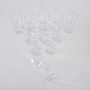 11 verres à vin danois, années 1970