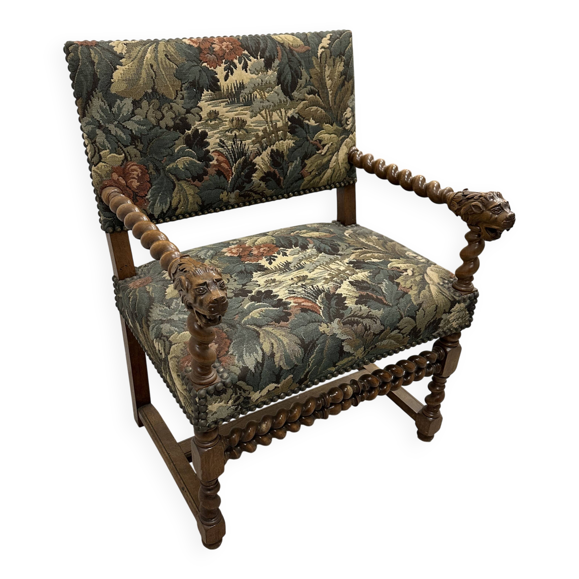 12th-century style armchair