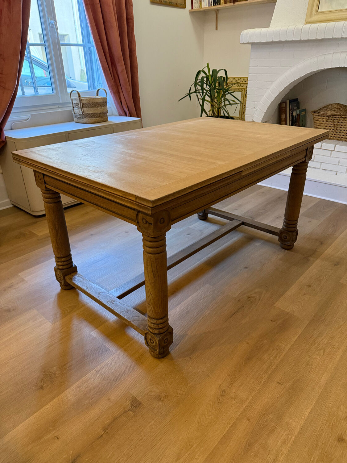 Farmhouse wooden table