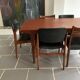 6 vintage mismatched Scandinavian teak chairs
