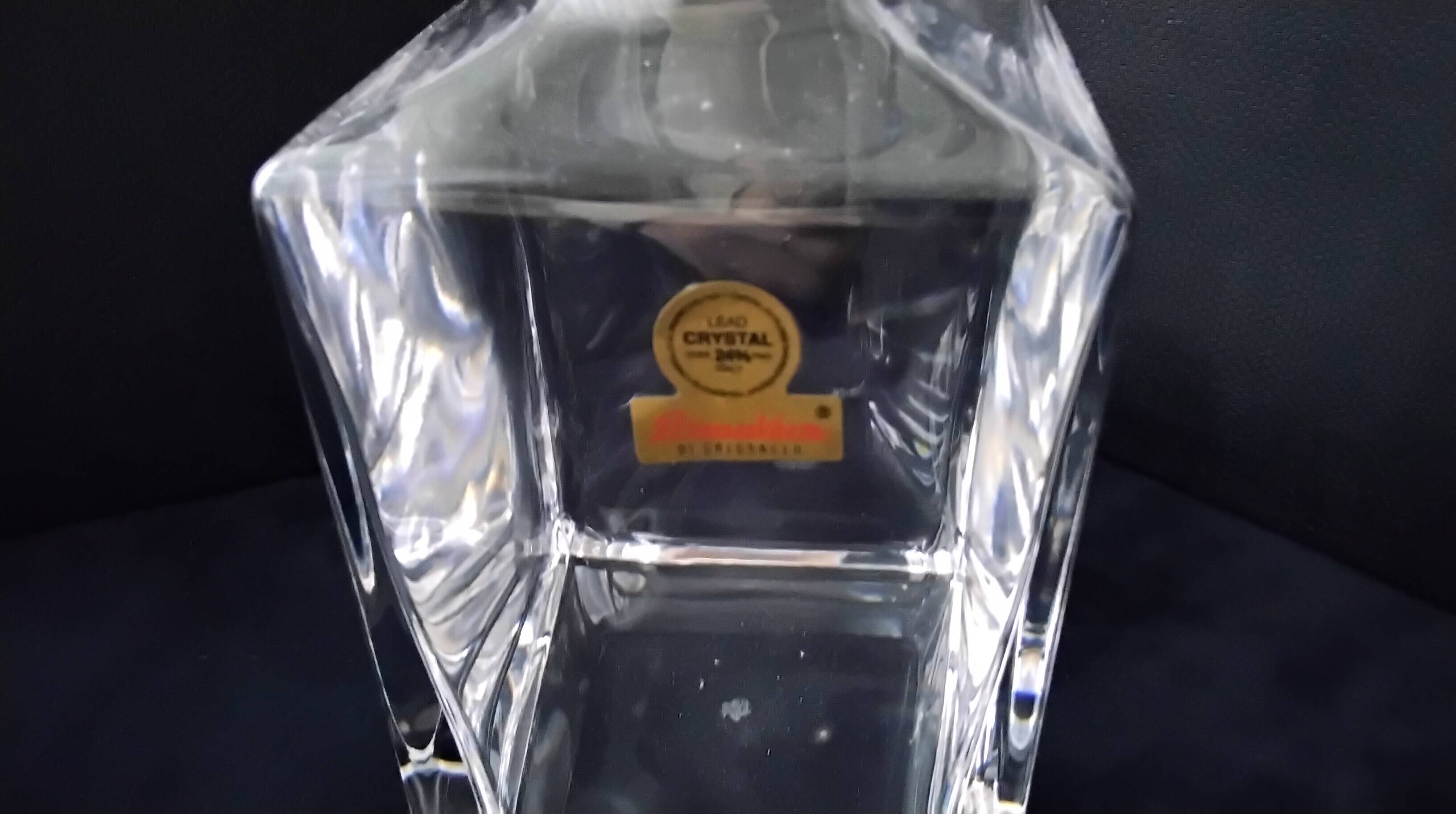 Primavera crystal whiskey decanter