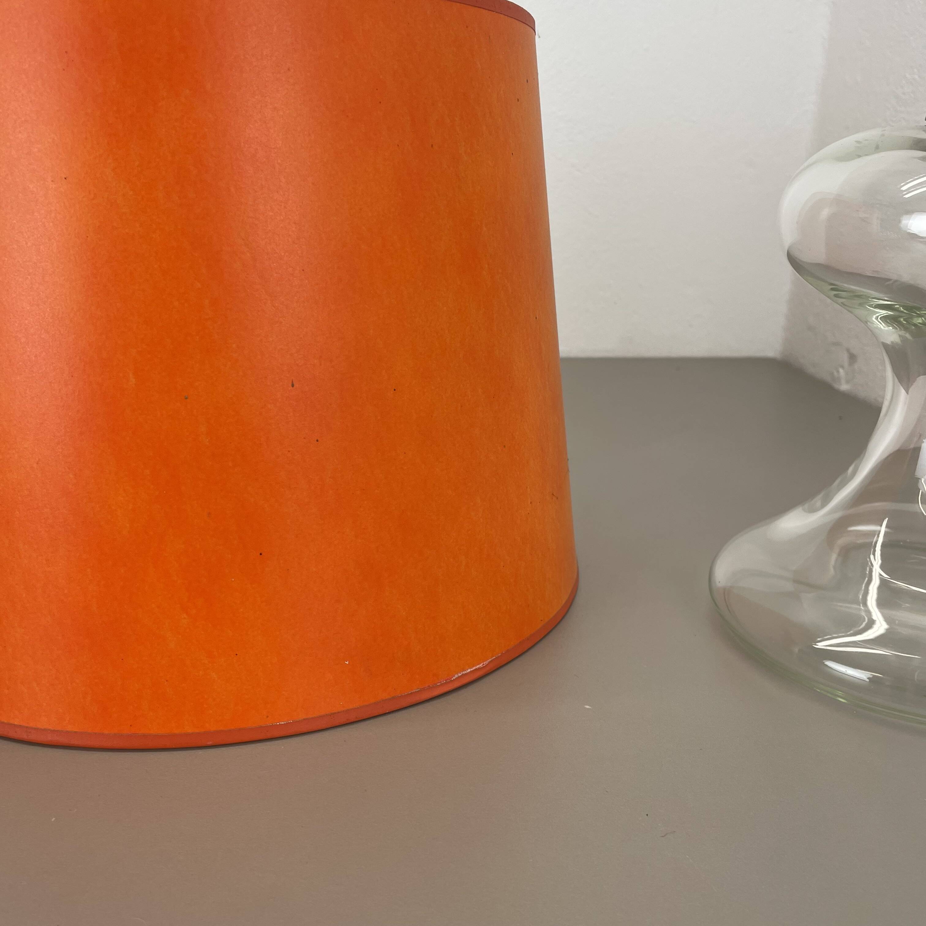Modern Design M Lucid Glass Table Lamp Base ML 1 by Ingo Maurer, Germany, 1960s