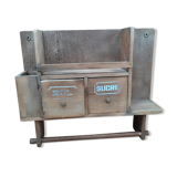 Shelf spices support wipes any drawer wood patinated