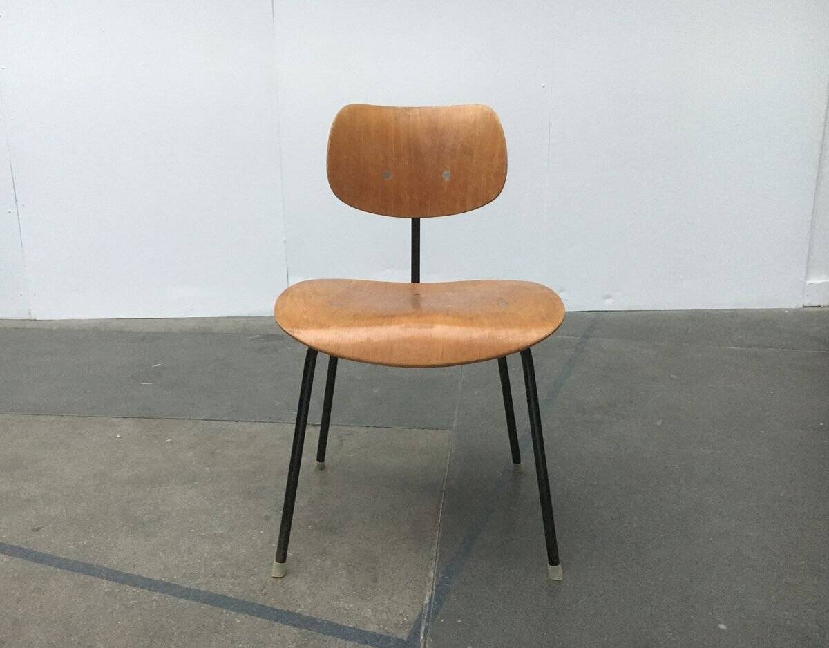 German SE 68 chair from the early Mid-Century by Egon Eiermann for Wilde+Spieth.