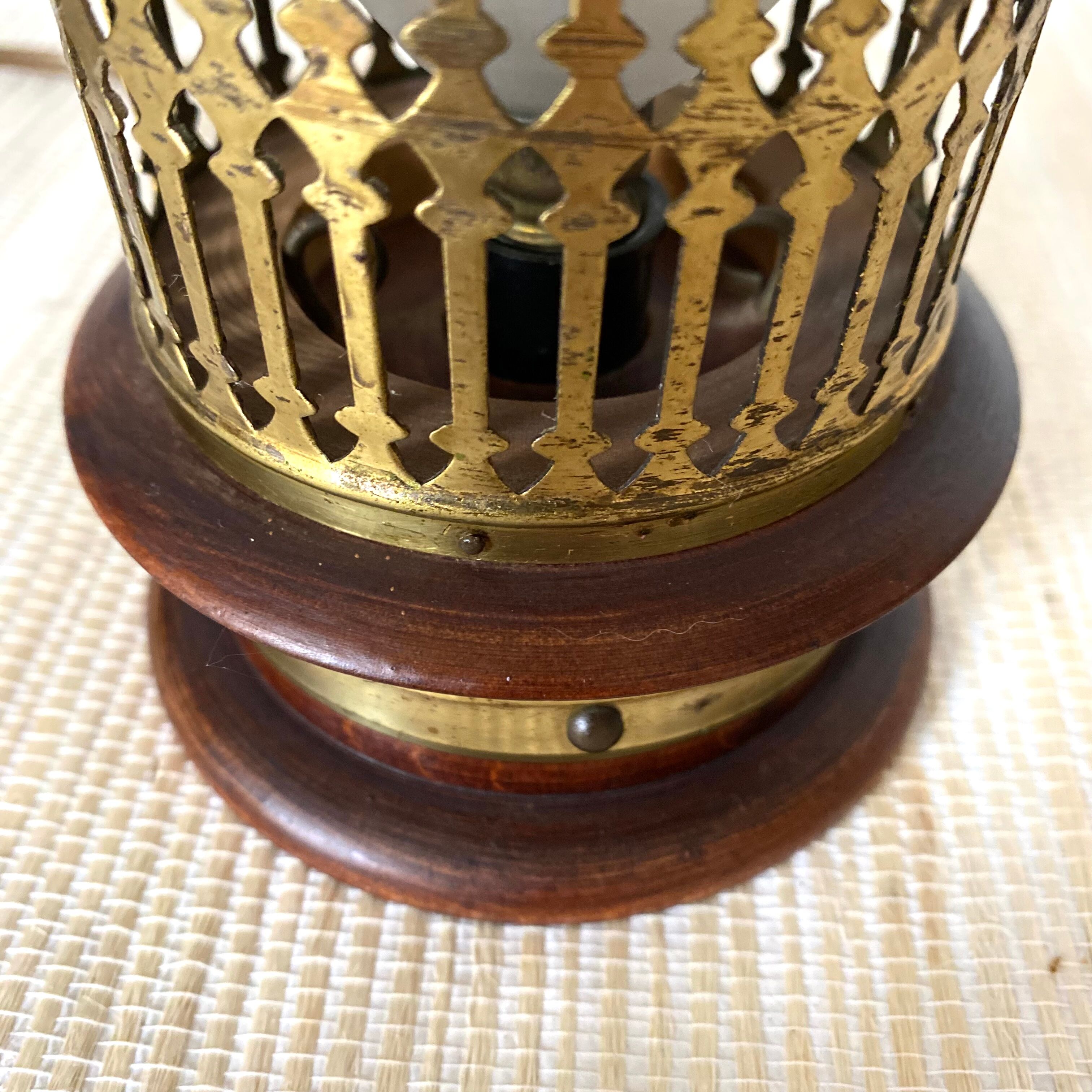 Vintage marine lantern lamp