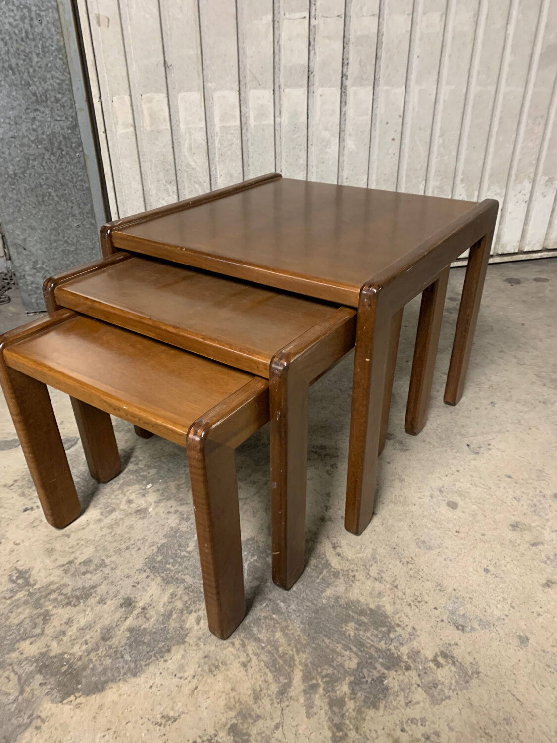 Series of 3 nesting tables Scandinavian style
