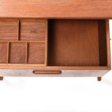 Mid Century teak Danish sewing table
