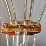 Vintage glass lamp 1970
