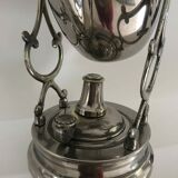 Ancienne cafetière à renversement en métal argenté
