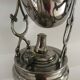 Ancienne cafetière à renversement en métal argenté