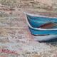 Tableau paysage breton signé nedelec