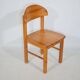 Chaises de salle à manger en bois de pin Rainer Daumiller années 1970