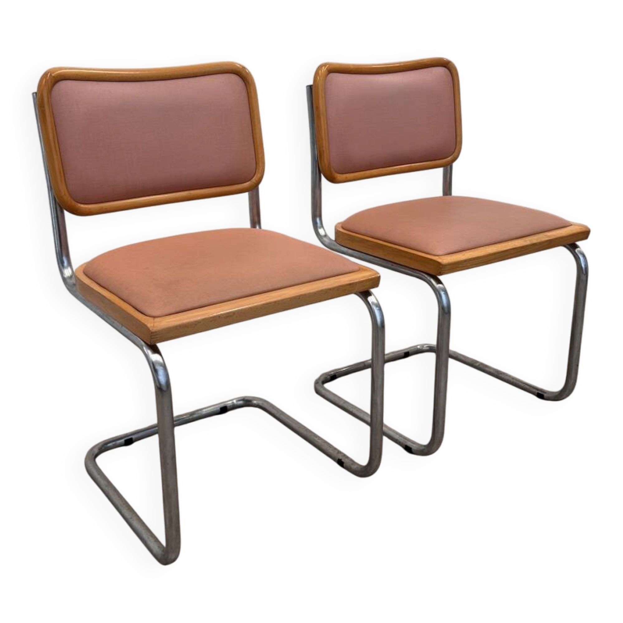 2 chaises cesca breur b32